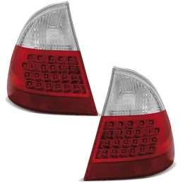 Luci tuning a LED per BMW E46 Touring Rosso Bianco