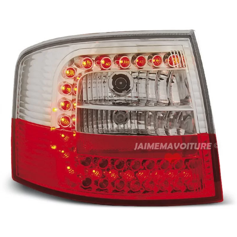 for Audi A6 before Break lights rear leds EE red white for Audi A6 before Break lights rear leds EE red white