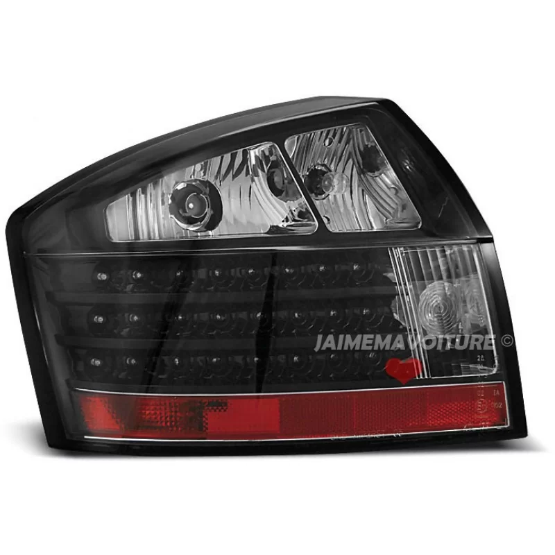 Negro trasera para Audi A4 8 luces