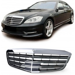 Kylargrill till Mercedes S-klass AMG 2009-2013 krom