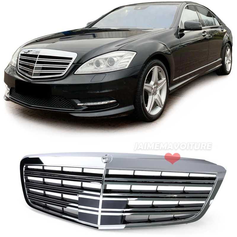 Grille for Mercedes class S AMG S65 2005 - 2009