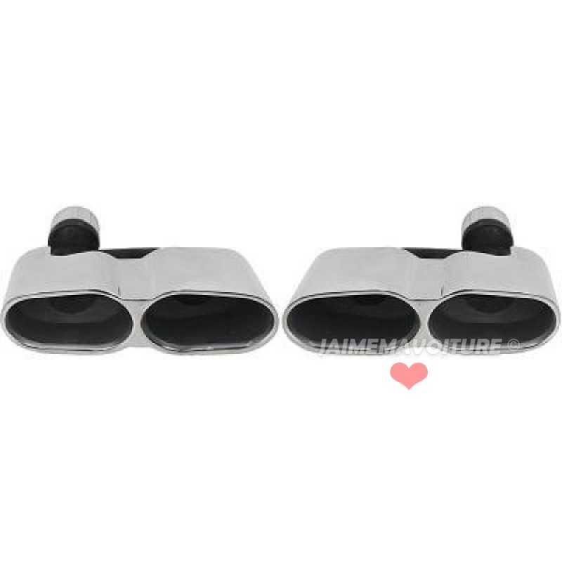 Kit sorties pot échappement look Mercedes S65 AMG Kit sorties pot échappement look Mercedes S65 AMG