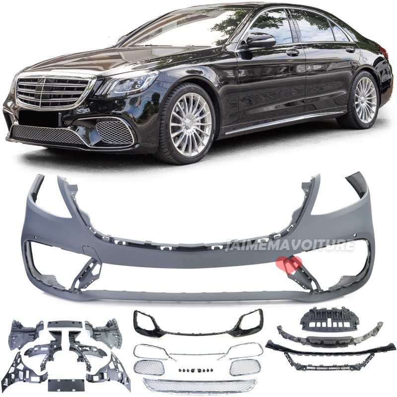 Front bumper look AMG for Mercedes class S W222 2018-2020 Front bumper look AMG for Mercedes class S W222 2018-2020