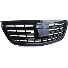 Glossy black grille for Mercedes S-Class W222 2013-2020 - with NIGHTVISION