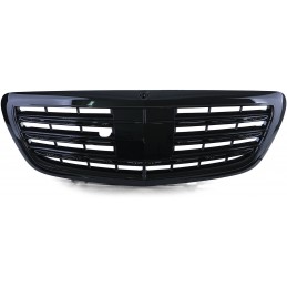 Glänzend schwarzer Kühlergrill für Mercedes S-Klasse W222 2013-2020 - mit NIGHTVISION