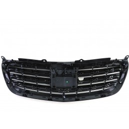 Glossy black grille for Mercedes S-Class W222 2013-2020 - with NIGHTVISION