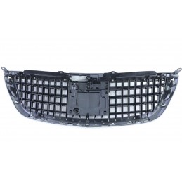 Glossy black grille for Mercedes S-Class W222 2013-2020 - with NIGHTVISION