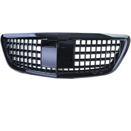 Glossy black grille for Mercedes S-Class W222 2013-2020 - with NIGHTVISION