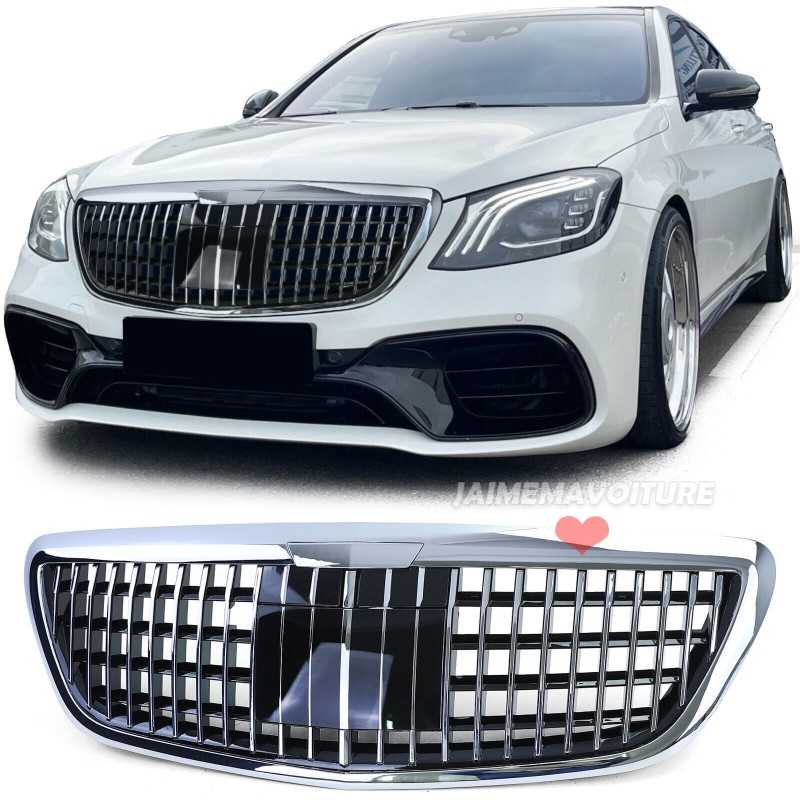 Rejilla tuning cromada para Mercedes Clase S W222 2013-2020