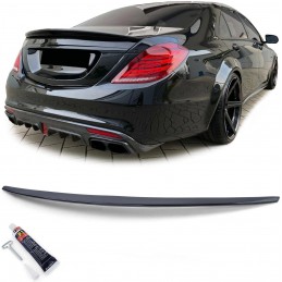 Becquet aileron noir pour Mercedes classe S W222 AMG