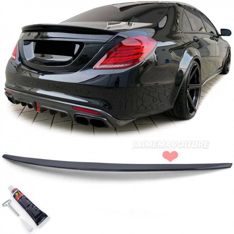 Becquet aileron noir pour Mercedes classe S W222 AMG