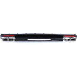 Rear bumper diffuser Mercedes E-class 2016-2020 look E63 - NORMAL (non-AMG)