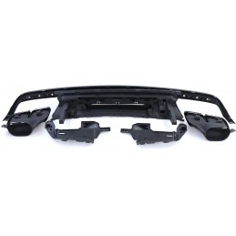 Rear bumper diffuser Mercedes E-class 2016-2020 look E63 - NORMAL (non-AMG)