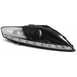 Front lights black tuning for Ford Mondeo 2000-2007