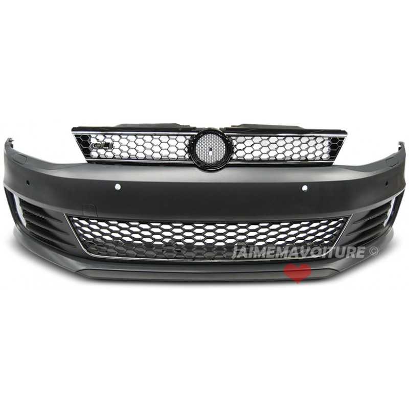 Pare-chocs avant pour VW Jetta VI 2011-2014 look GTI Pare-chocs avant pour VW Jetta VI 2011-2014 look GTI