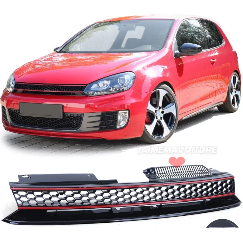 Calandre pour Golf 6 sans logo Look Gti