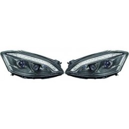 Phares avants led pour Mercedes Classe S W221 2005-2009