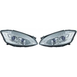 Feux avants led pour Mercedes Classe S W221 2005-2009