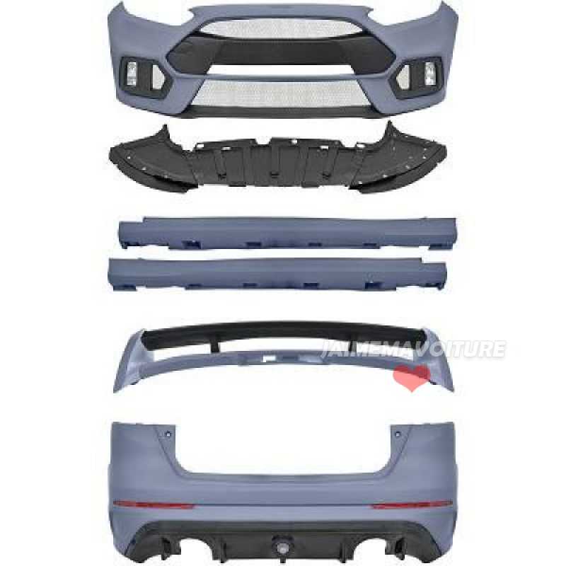 Kit pare-chocs RS pour FORD FOCUS 2014 2015 2016 2017 Kit pare-chocs RS pour FORD FOCUS 2014 2015 2016 2017