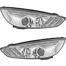 Faros delanteros para Ford Focus 4 - negro