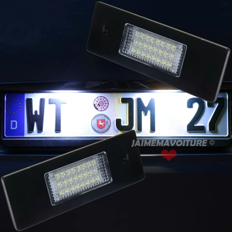 Placa para BMW serie 1 luz led