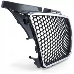 Zwart chromen RS grille voor Audi A3 2008-2012