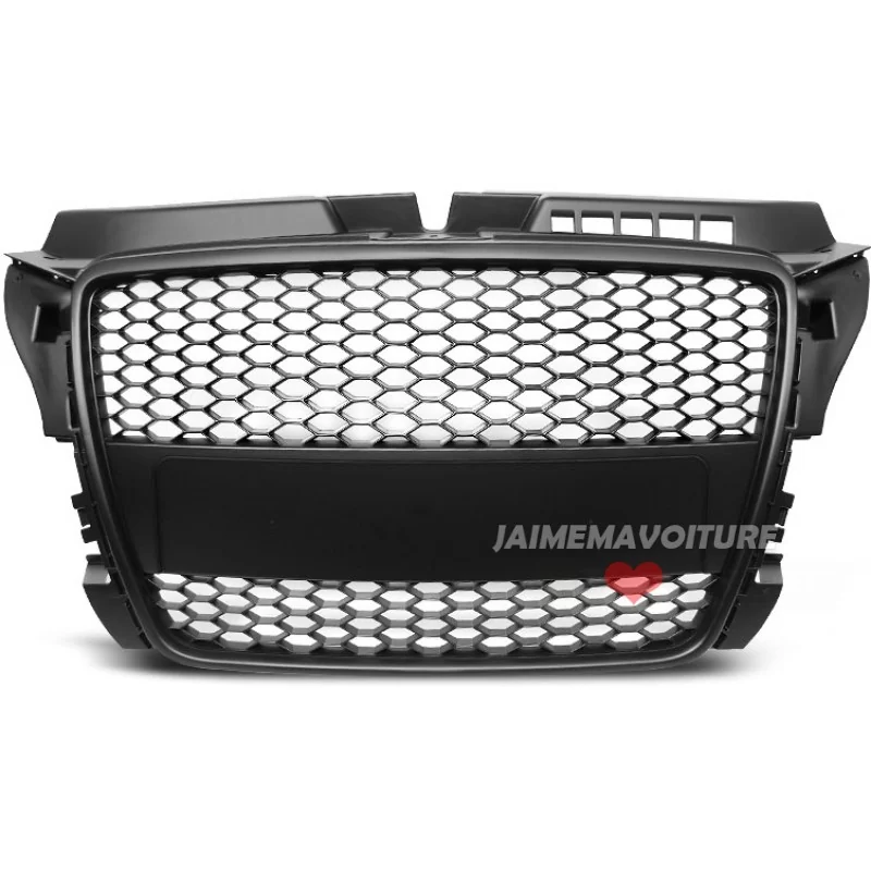 Rejilla para Audi A3 tipo Audi RS3 negro