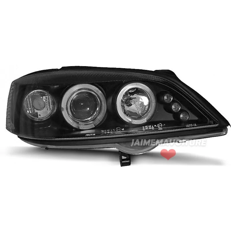 Devil eyes for Opel Astra G chrome