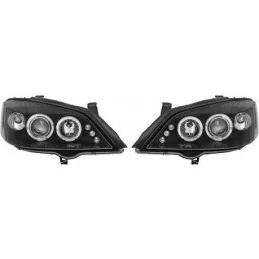 Devil eyes for Opel Astra G chrome