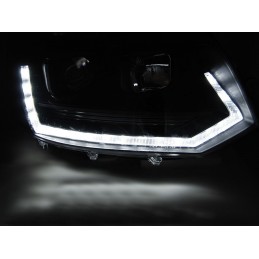LED tuning headlights for VW T5 2010-2015 look T6