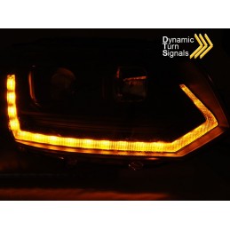 LED tuning headlights for VW T5 2010-2015 look T6