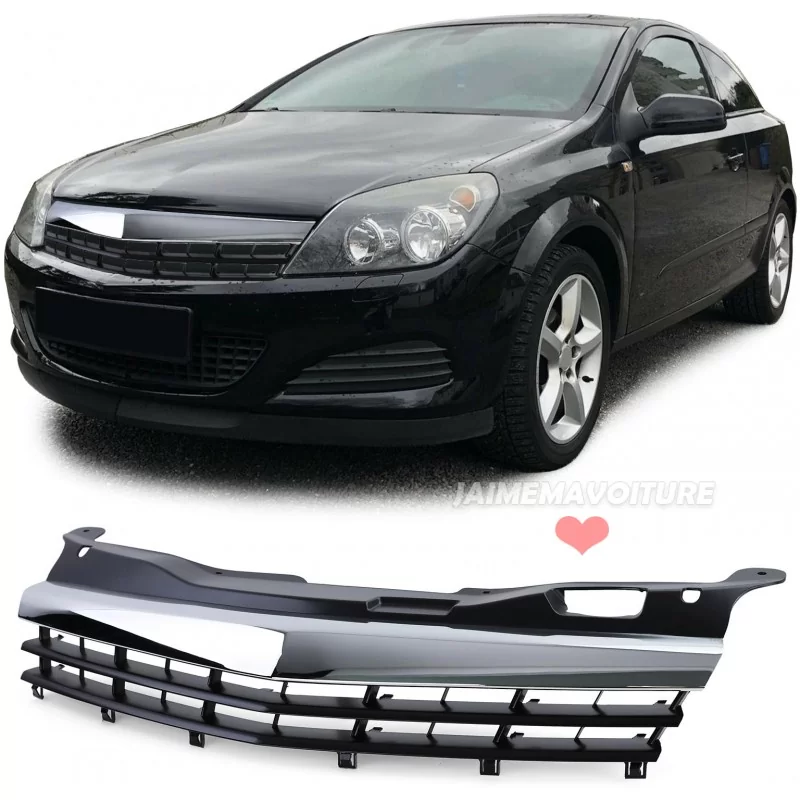 Schwarzen Kühlergrill für Opel Astra H 3 Türen Schwarzen Kühlergrill für Opel Astra H 3 Türen