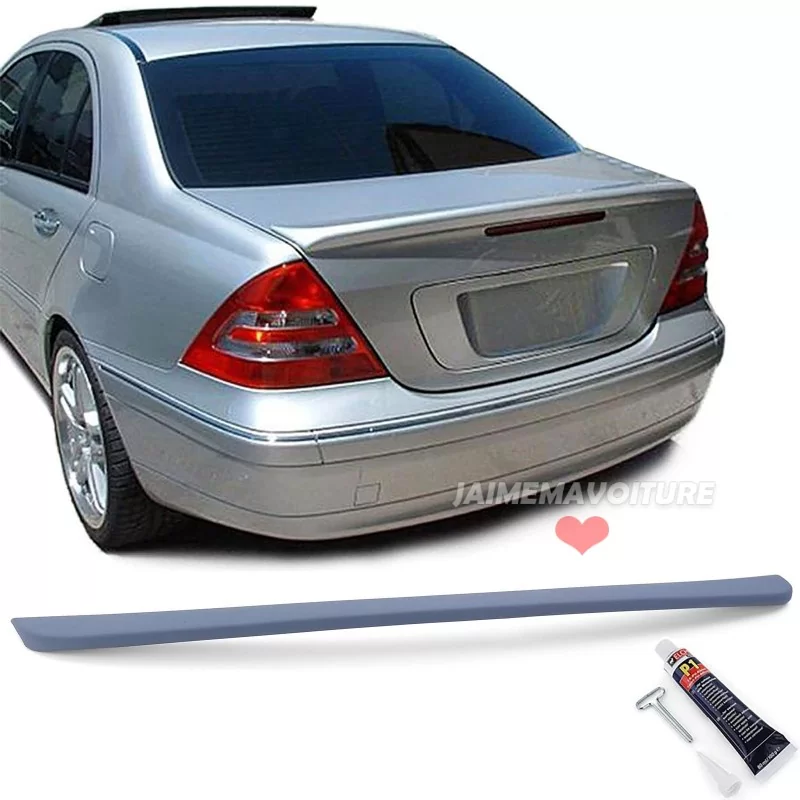 Rear spoiler tuning Mercedes C Class W203