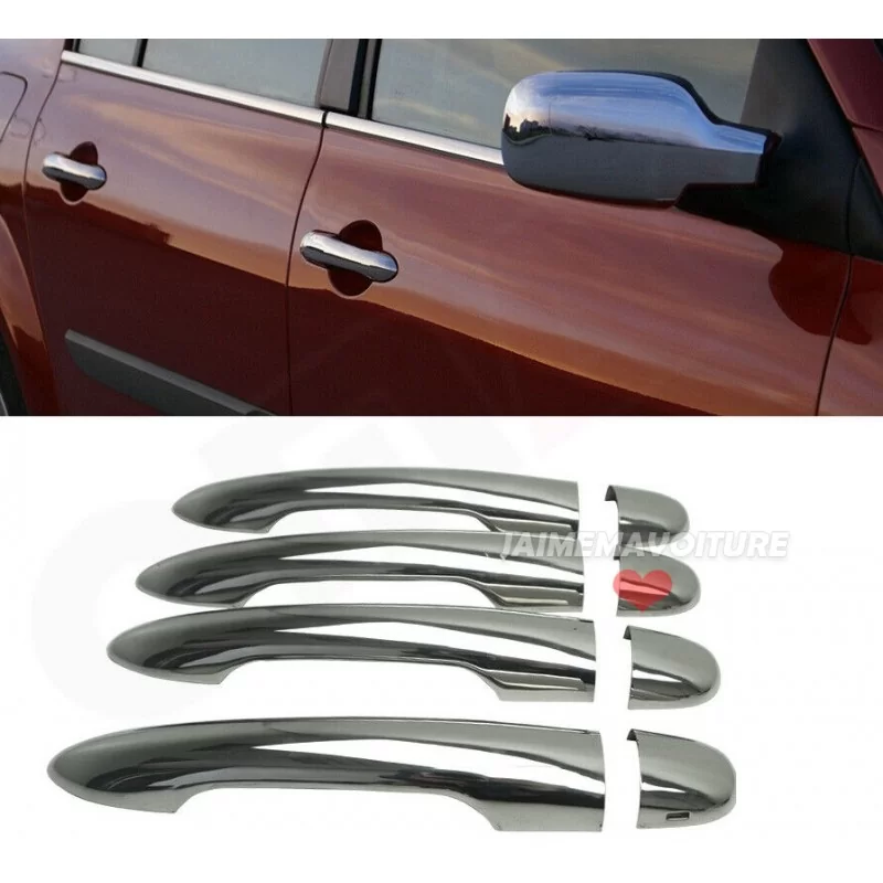 Covers Renault Vel Satis chrome door handles