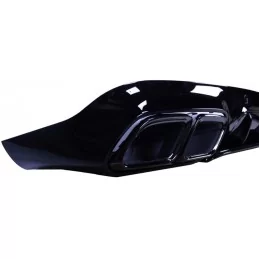 Kit diffusore verniciato nero per Mercedes CLS C257 look 63 AMG