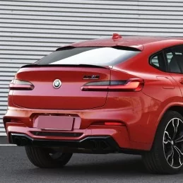 For BMW X4 G02 black M Performance spoiler