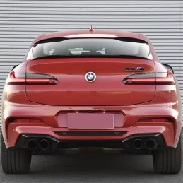 För BMW X4 G02 svart M Performance spoiler