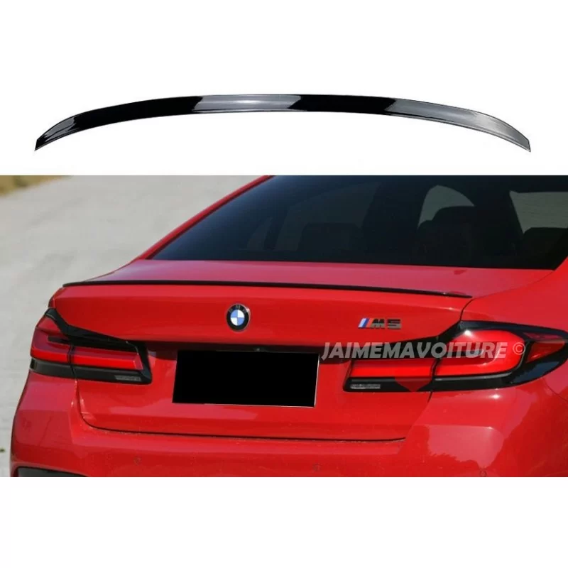 Becquet aileron noir BMW Série 5 G30 M5 2017 2018 2019