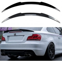 Spoiler laccato nero BMW Serie 1 E82