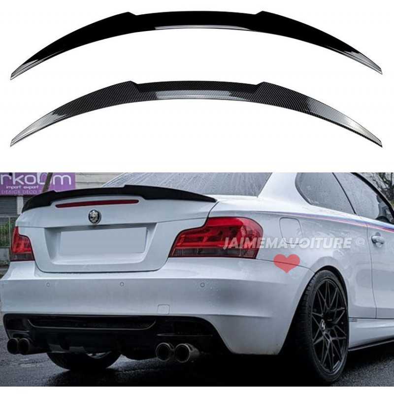 Becquet noir verni BMW Série 1 E82 Becquet noir verni BMW Série 1 E82