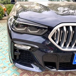 Coques de rétroviseurs type M Performance BMW X5 G05 Noires Brillantes