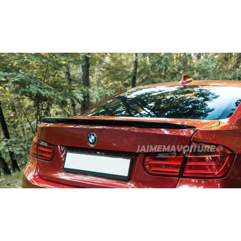 Spoiler Spoiler-Spoiler-Optik M Performance BMW 3er F30 schwarz lackiert