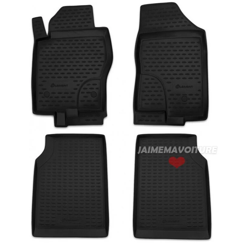 Rubberen matten voor Nissan Navara NP300 2010-2015 Rubberen matten voor Nissan Navara NP300 2010-2015