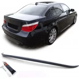 Labbro spoiler verniciato nero per BMW SERIE 5 E60 2003-2010