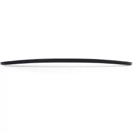 Labbro spoiler verniciato nero per BMW SERIE 5 E60 2003-2010