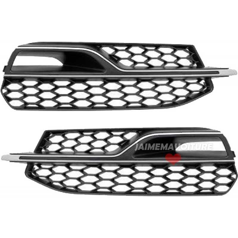 Grilles antibrouillards avant pour AUDI A3 8V de 2012-2016