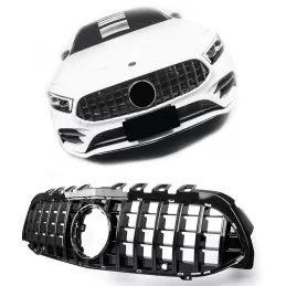 Black grille PANAMERICANA Mercedes A-Class W177 Jaimemavoituregpt 3 - Jaimemavoiture.fr 