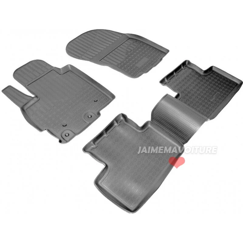 Rubberen matten voor Citroen C4 Aircross / Mitsubishi ASX / Peugeot 4008 Rubberen matten voor Citroen C4 Aircross / Mitsubishi ASX / Peugeot 4008