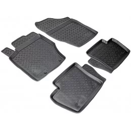 Tapis caoutchouc pour Citroen C4 I 2004-2010