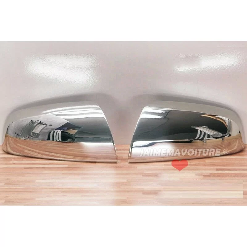 Couvres rétroviseurs chromes alu Opel Zafira B 2005-2008 Couvres rétroviseurs chromes alu Opel Zafira B 2005-2008